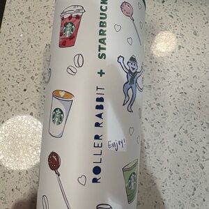 Starbucks x Roller Rabbit Colorful Tumbler